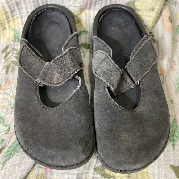 Birkenstock Tatami Mary Jane Gray Clogs Women’s size EU 39 US 8/8.5 - Picture 1 of 6